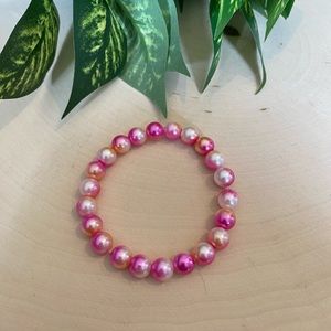 Pink Peal Valentines Day Women’s Bracelet